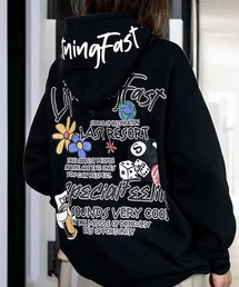 LE SSERAFIM x ZOZOTOWN フード付きパーカー M ブラック セール