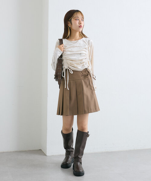 w closet(ダブルクローゼット)の「エンジニアブーツ(ブーツ・レディース・ブラック/ブラウン・MEDIUM/SMALL/LARGE)」の22枚目の写真