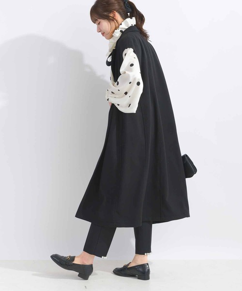 DIARIUM(ディアリウム)の「【日本製】ニードルストレッチテーラードジレ(ベスト・レディース・ブラック/チャコールグレー・M)」の11枚目の写真