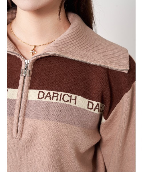 Darich（ダーリッチ）の「マルチカラーニットミニワンピース