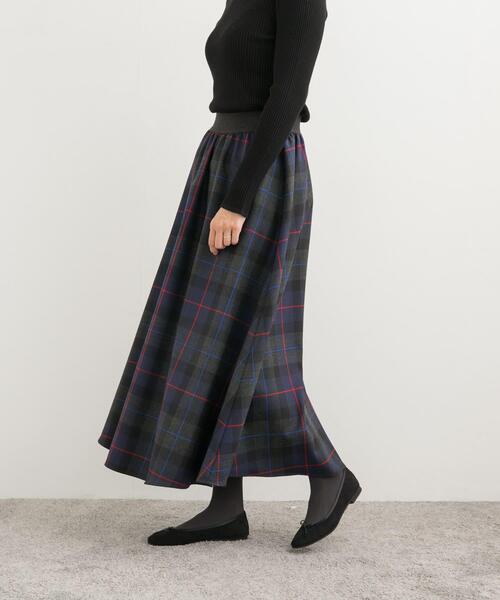 O'NEIL of DUBLIN(オニールオブダブリン)の「『別注』ONEIL OF DUBLIN×DOORS WOOLSWINGSKIRT(スカート・レディース・ホワイト系その他/ブルー系その他/オレンジ系その他・8)」の14枚目の写真