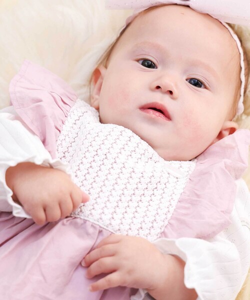 SLAP SLIP BABY（スラップスリップベビー）の「バックリボンフレアスカートドレススタイ【専用ケース付き】（ベビーギフト・キッズ・ブルー/ピンク・FREE）」の3枚目の写真