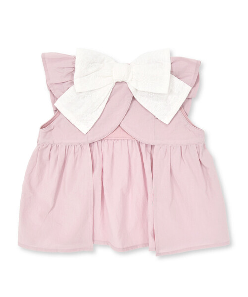 SLAP SLIP BABY（スラップスリップベビー）の「バックリボンフレアスカートドレススタイ【専用ケース付き】（ベビーギフト・キッズ・ブルー/ピンク・FREE）」の7枚目の写真