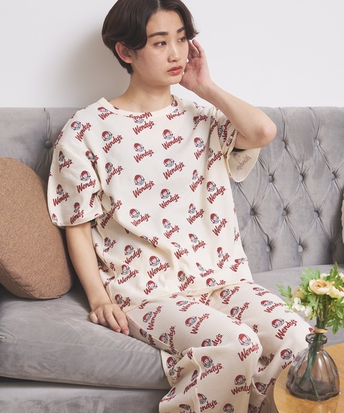 Hauls はうき もこもこはうるずルームウェア4点セット サックス もこもこはうるずルームウェア4点セット（サックス） | Hauls