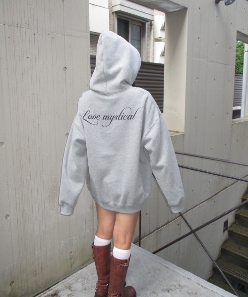 Aclent フーディ Angel Heart Logo Zip Hoodie｜ACLENT（アクレント）