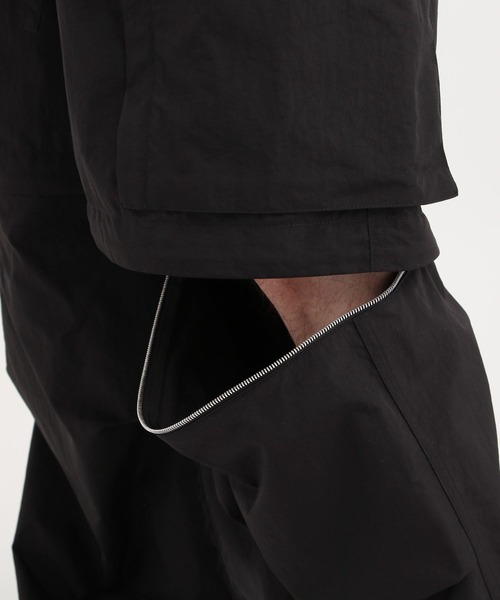 STERNBERG(スタンバーグ)の「OLMETEX 2WAYカーゴバギーパンツ(カーゴパンツ・メンズ・ブラック・SMALL/MEDIUM/LARGE)」の4枚目の写真