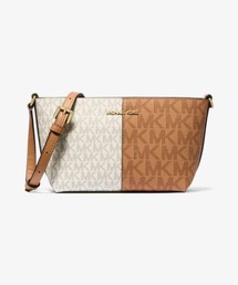 MICHAEL KORS（マイケルコース）の「JET SET ツートーン クロスボディ スモール - MKシグネチャー（ショルダーバッグ）」