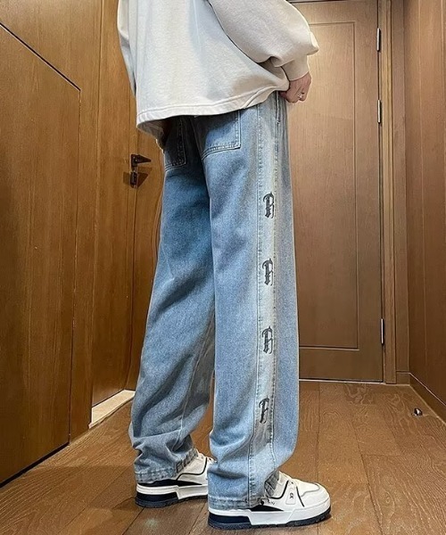 サイドロゴデニムパンツ（デニムパンツ）｜MGV（エムジーヴィー）の