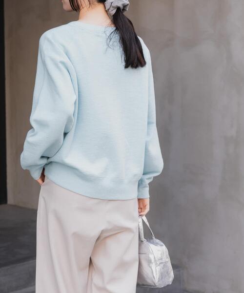 FORK&SPOON スーピマコットン混反毛クルーネックスウェット（スウェット）｜FORK&SPOON（フォークアンドスプーン） 6,468円