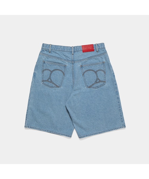 APPLEBUM(アップルバム)の「Denim Shorts(デニムパンツ・メンズ・インディゴブルー/ワンウォッシュ・MEDIUM/LARGE/X-LARGE)」の8枚目の写真