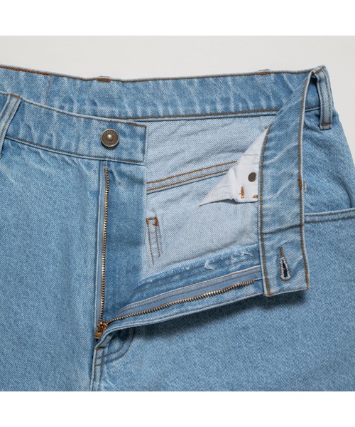 APPLEBUM(アップルバム)の「Denim Shorts(デニムパンツ・メンズ・インディゴブルー/ワンウォッシュ・MEDIUM/LARGE/X-LARGE)」の9枚目の写真