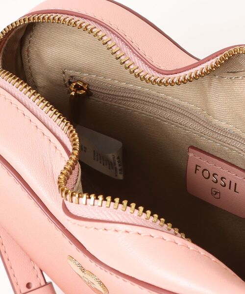 FOSSIL（フォッシル）の「フォッシル 斜めがけバッグ レディース レザー レッド スマホ収納可 ZB11125633（ハンドバッグ・レディース・レッド・FREE）」の7枚目の写真