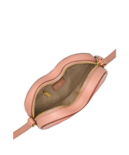 FOSSIL（フォッシル）の「フォッシル 斜めがけバッグ レディース レザー レッド スマホ収納可 ZB11125633（ハンドバッグ・レディース・レッド・FREE）」の2枚目の写真