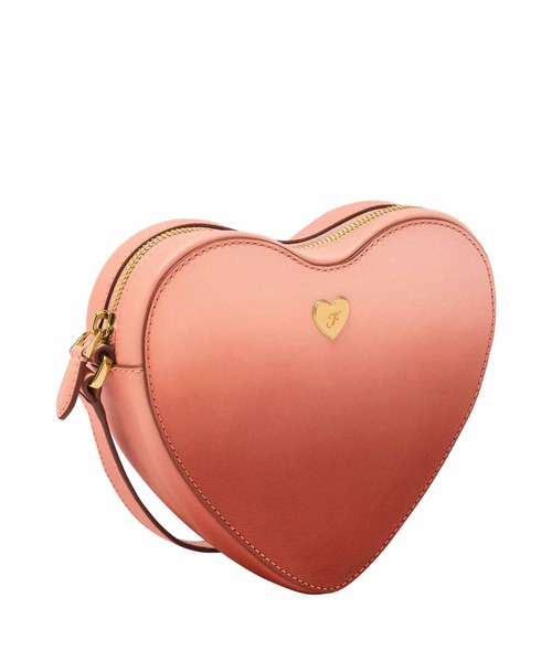 FOSSIL（フォッシル）の「フォッシル 斜めがけバッグ レディース レザー レッド スマホ収納可 ZB11125633（ハンドバッグ・レディース・レッド・FREE）」の4枚目の写真