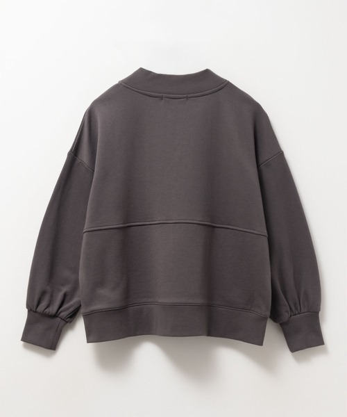 HusHusH(ハッシュアッシュ)の「HusHusH ジップショールプルオーバー(その他トップス・レディース・スミクロ/ネイビー系/ベージュ・L/M)」の19枚目の写真