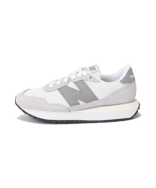 NATURAL BEAUTY BASIC（ナチュラルビューティーベーシック）の「◇ＮｅｗＢａｌａｎｃｅ　ＷＳ２３７（スニーカー・レディース・グレー/ベージュ・23.5cm/24.0cm）」の9枚目の写真