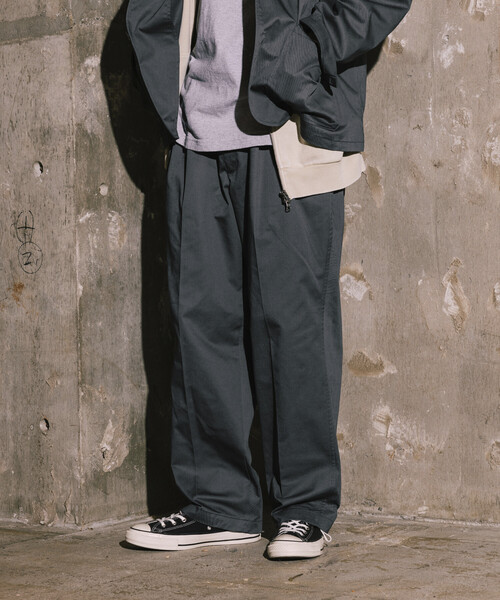 ジャケット・アウター REDKAP SETUP JACKET & 2TUCK WIDE PANTS RED KAP/別注 SMU PT-38 SETUP 2TUCK WIDE PANTS｜Daytona Park