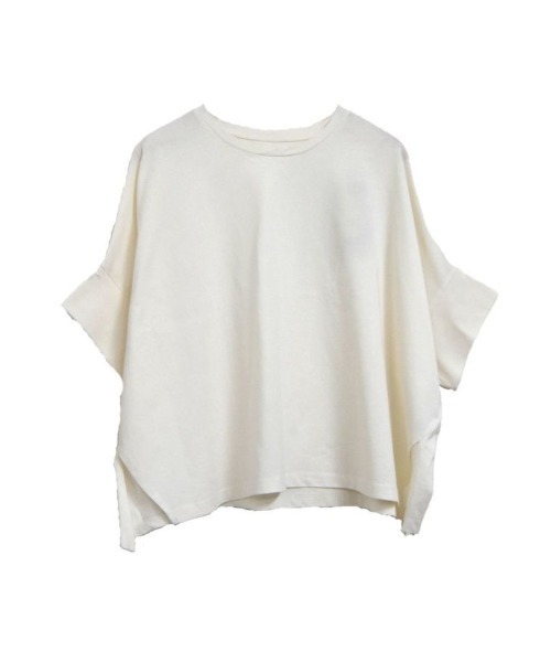 aquagarage(アクアガレージ)の「ビックシルエットカットソー(Tシャツ/カットソー・レディース・ピンク/イエロー/ブラック/チャコール・M)」の7枚目の写真