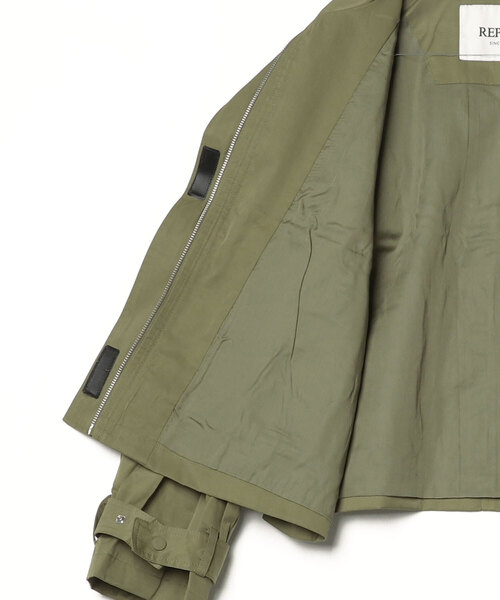 REPLAY(リプレイ)の「マキシポケット付きフルジップジャケット(その他アウター・レディース・オリーブ・SMALL/MEDIUM/X-SMALL)」の3枚目の写真