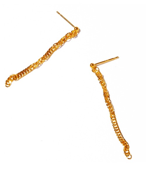les bonbon(ルボンボン)の「【les bonbon】K18 Hanna pierce /ハンナ ピアス(ピアス(両耳用)・レディース・イエローゴールド・FREE)」の3枚目の写真