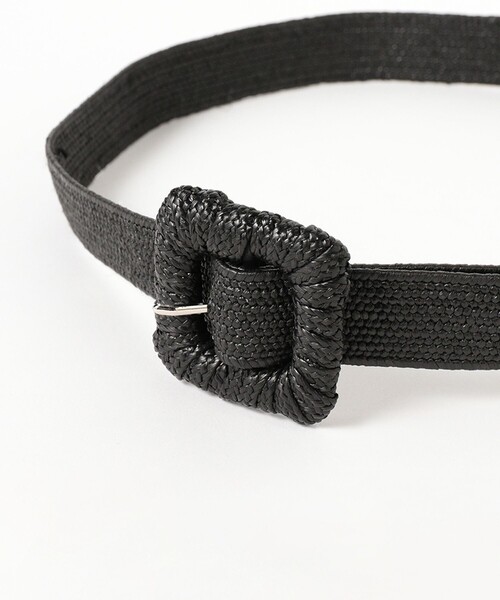 BEAMS BOY（ビームスボーイ）の「ペーパー ライク ベルト（ベルト・レディース・ベージュ/ブラック・ONE SIZE）」の8枚目の写真