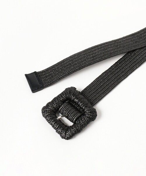 BEAMS BOY（ビームスボーイ）の「ペーパー ライク ベルト（ベルト・レディース・ベージュ/ブラック・ONE SIZE）」の9枚目の写真