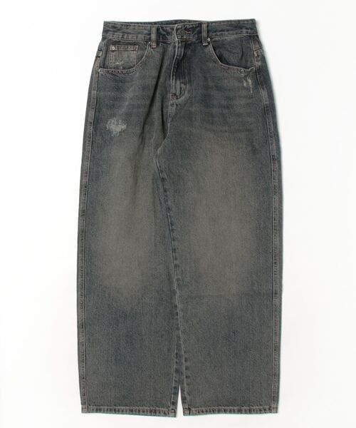 aimoha(アイモハ)の「【aimoha neo】Grunge Style Wide Jeans(デニムパンツ・メンズ・グレー・MEDIUM/LARGE/X-LARGE/XX-LARGE)」の13枚目の写真