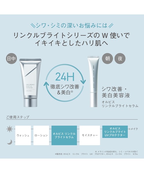 ORBIS(オルビス)の「オルビス リンクルブライトUVプロテクター トライアルサイズ(日焼け止め/UVケア・レディース・その他・FREE)」の9枚目の写真