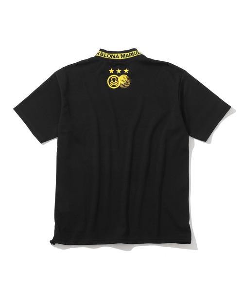 MARK & LONA(マークアンドロナ)の「Blitz Drop Shoulder Mock Top | MEN(Tシャツ/カットソー・メンズ・ブラック/ホワイト・48/50/46)」の5枚目の写真