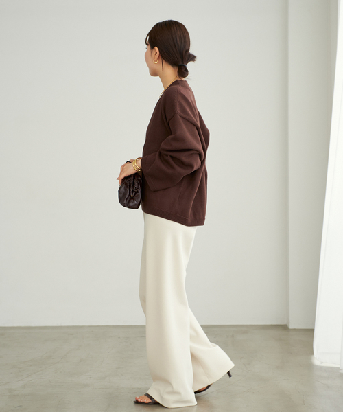 新品　plageプラージュ Decollete ニット ブラック plage(プラージュ)のニットアイテム一覧 | Rakuten Fashion(楽天