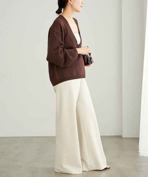 plage（プラージュ）の「Low V Neck ニット（ニット/セーター
