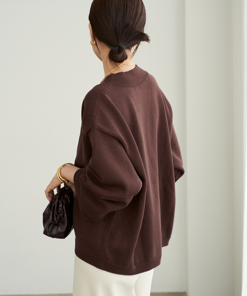 plage（プラージュ）の「Low V Neck ニット（ニット/セーター