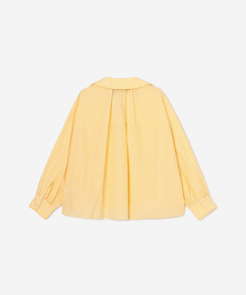 専用【美品】TICCA　ティッカ　オーバーサイズシャツ　イエロー　バンドカラー 美品】TICCA ティッカ オーバーサイズシャツ イエロー バンドカラー
