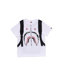 A BATHING APE キッズ Tシャツ ホワイト STUSSYエイプTシャツBAPEKIDS110cm白A BATHING APE - メルカリ