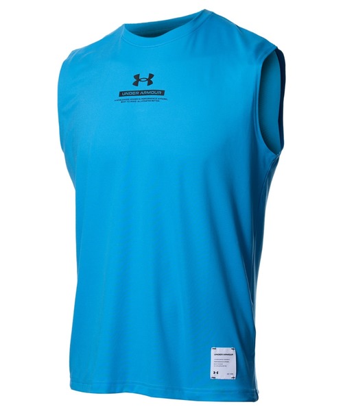 UNDER ARMOUR（アンダーアーマー）の「【別注】アンダーアーマー  UAモチベート グラフィック ロングスリーブ Tシャツ 限定コラボ（Tシャツ/カットソー・メンズ・ブルー/ホワイト/ダークグレー・M/L/LL/3L/S）」の3枚目の写真