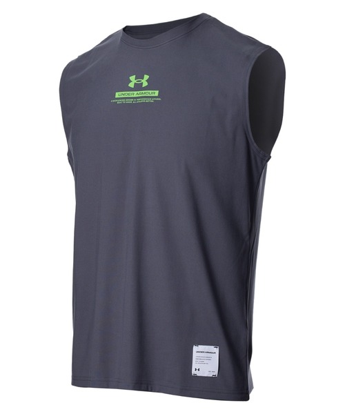 UNDER ARMOUR（アンダーアーマー）の「【別注】アンダーアーマー  UAモチベート グラフィック ロングスリーブ Tシャツ 限定コラボ（Tシャツ/カットソー・メンズ・ブルー/ホワイト/ダークグレー・M/L/LL/3L/S）」の2枚目の写真