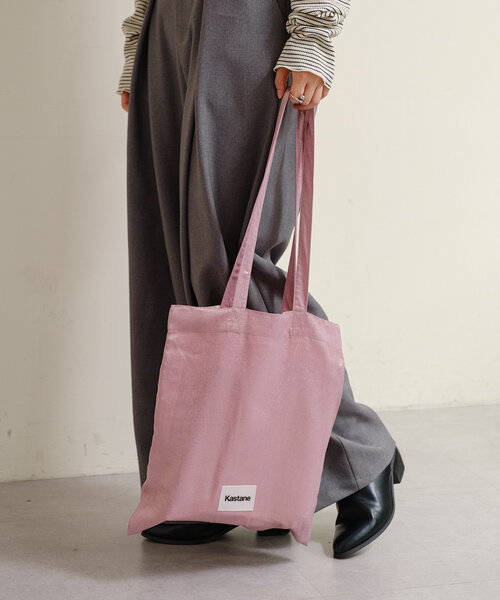 Kastane（カスタネ）の「【4色展開/A4サイズ】シャイニーマルチトートBAG（トートバッグ・レディース・ベビーピンク/アイボリー/シルバー/ゴールド・FREE）」の14枚目の写真