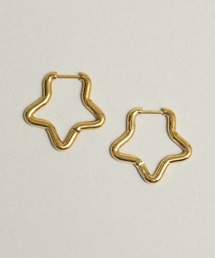 zoule ゾーラ：ステンレスシリーズ　stainless P-7 ステンレス　星　スター　ピアス