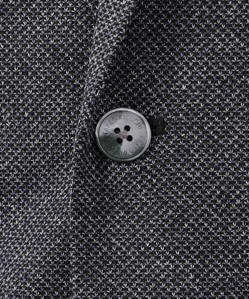 TAKEO KIKUCHI（タケオキクチ）の「【抗菌防臭】尾州リネンブレンド ドビーメッシュ カーディガン（カーディガン/ボレロ・メンズ・ネイビー/グレー/ブルー系その他・01/02/03/04/05）」の7枚目の写真