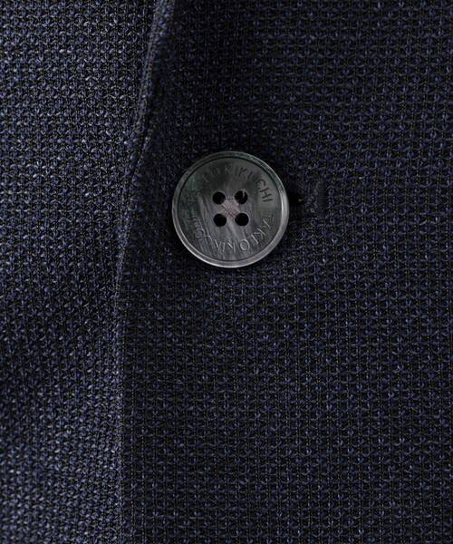 TAKEO KIKUCHI（タケオキクチ）の「【抗菌防臭】尾州リネンブレンド ドビーメッシュ カーディガン（カーディガン/ボレロ・メンズ・ネイビー/グレー/ブルー系その他・01/02/03/04/05）」の13枚目の写真