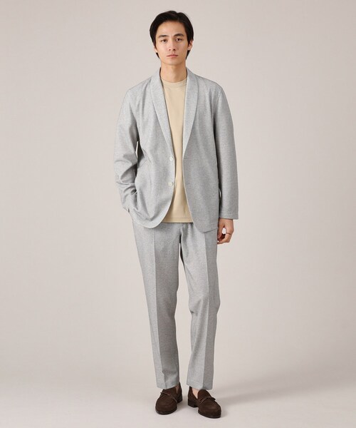 TAKEO KIKUCHI（タケオキクチ）の「【抗菌防臭】尾州リネンブレンド ドビーメッシュ カーディガン（カーディガン/ボレロ・メンズ・ネイビー/グレー/ブルー系その他・01/02/03/04/05）」の17枚目の写真