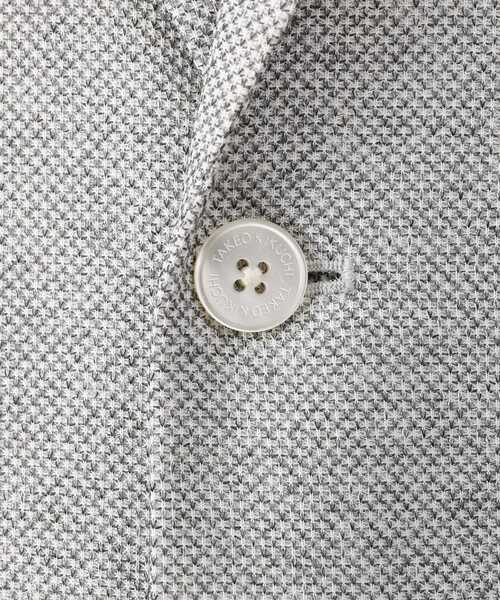 TAKEO KIKUCHI（タケオキクチ）の「【抗菌防臭】尾州リネンブレンド ドビーメッシュ カーディガン（カーディガン/ボレロ・メンズ・ネイビー/グレー/ブルー系その他・01/02/03/04/05）」の18枚目の写真