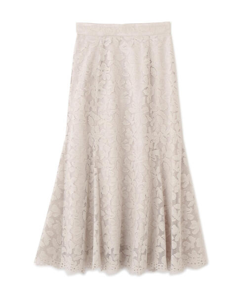 PROPORTION BODY DRESSING(プロポーションボディドレッシング)の「メッシュレースマーメイドスカート / 1215120402(スカート・レディース・ベージュ/イエロー/ネイビー・MEDIUM/SMALL)」の4枚目の写真