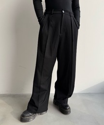 シンプルワイドスラックス