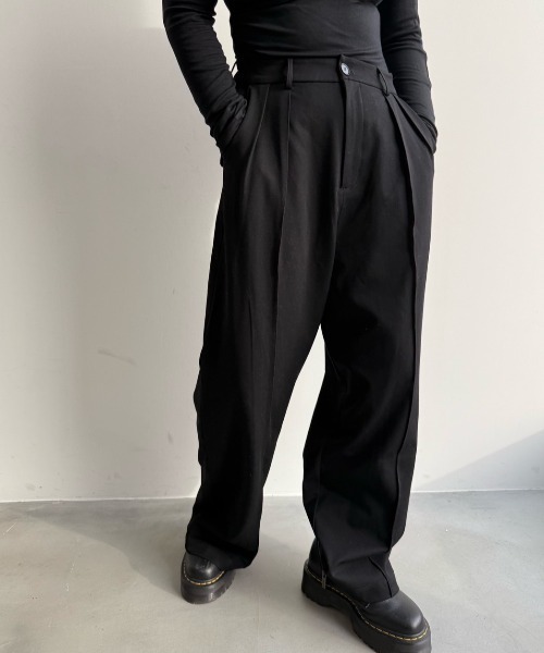tanm \"loll2.0\" ワイドスラックス tanm 