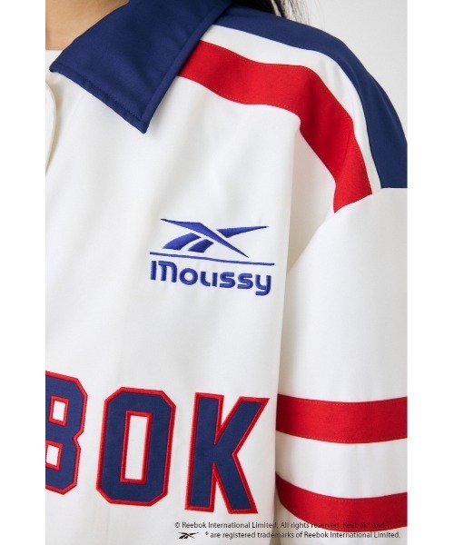 MOUSSY（マウジー）の「REEBOK BENCH WARMER ジャケット（その他アウター・レディース・ホワイト/ブラック・FREE）」の15枚目の写真