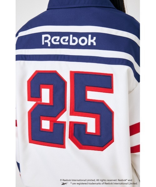 MOUSSY（マウジー）の「REEBOK BENCH WARMER ジャケット（その他アウター・レディース・ホワイト/ブラック・FREE）」の17枚目の写真