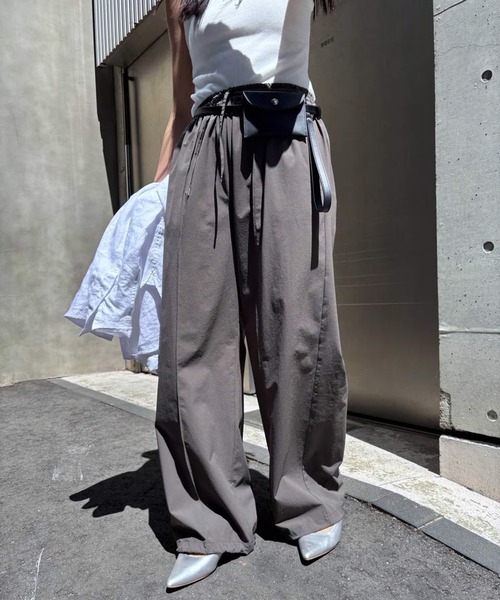 パンツ   PANTS (K20K206333 BEH) 撥水2WAYトラックパンツ（その他パンツ）｜BABYLONE（バビロン