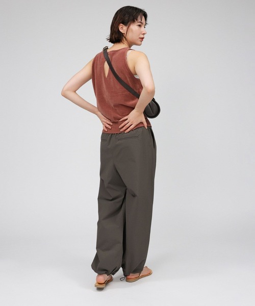 BABYLONE（バビロン）の「撥水2WAYトラックパンツ（その他パンツ・レディース・チャコール/ブラック/ブラウン・38inch/36inch）」の10枚目の写真