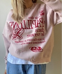 KNT365（ケイエヌティサンロクゴ）の「Jumper Papillons（スウェット）」